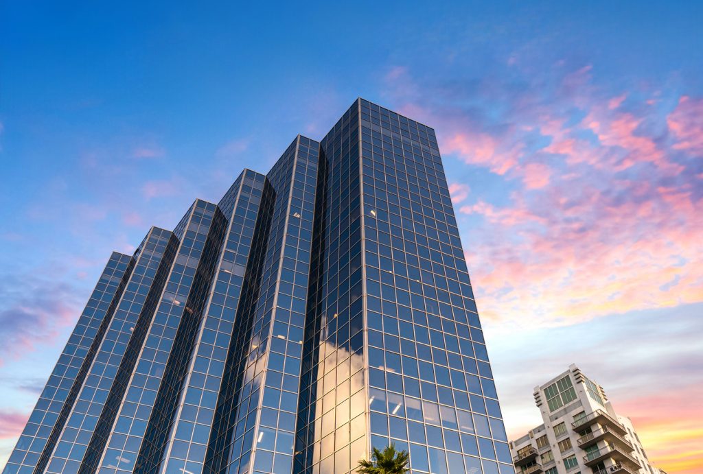 One Clearlake office building in West Palm Beach Florida.